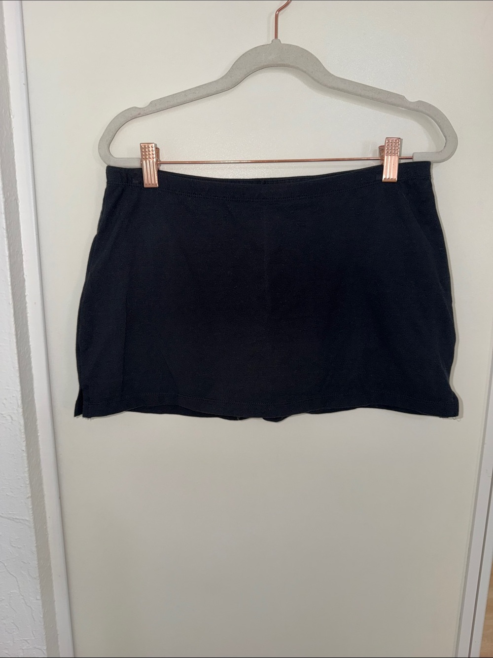 Out From Under by Urban Outfitters Bec Mini Skort Black | M